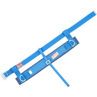 藤井電工 TSUYORON ワークポジショニング用器具 傾斜面作業用ベルト E2 青 Mサイズ 軽作業用