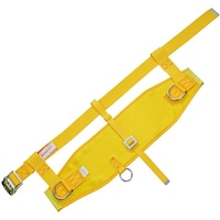 藤井電工 TSUYORON ワークポジショニング用器具 傾斜面作業用ベルト A2 黄 LLサイズ 重作業用幅広軽量タイプ WPA2YLLJANBX 1本