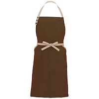 アイトス アイトス 胸当てエプロン(コードレーン配色)AZ8651 ブラウン F AZ8651022F 1着