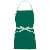 アイトス アイトス 胸当てミニエプロン(コードレーン配色)AZ8652 グリーン F AZ8652015F 1着