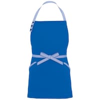 アイトス アイトス 胸当てミニエプロン(コードレーン配色)AZ8652 ブルー F AZ8652006F 1着