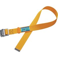 藤井電工 TSUYORON 胴ベルトのみ スチールスライドバックル 黄 Sサイズ 幅50MM×長さ1100MM TUBL90NYSBP 1本
