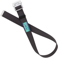 藤井電工 TSUYORON 胴ベルトのみ スチールスライドバックル ダークグレー Sサイズ 幅50MM×長さ1100MM TUBL90NDGSBP 1本