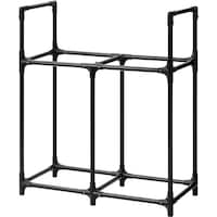 アイリスオーヤマ IRIS 299838 ワイドタイヤラック ブラック WT1048W 1台