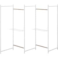 アイリスオーヤマ IRIS 105890 折りたたみ物干し5連 ホワイト