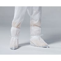 原田産業 ハラダ 保護服 不織布シューズカバーロング(10足入)