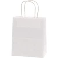 シモジマ HEIKO 手提げ紙袋 25チャームバッグ 2112 晒白無地