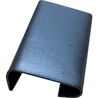 小島鋼業 ケイケイ 帯鉄用シール片足オープン 0.8T×25W×38L (1000個入り)