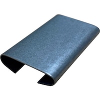 小島鋼業 ケイケイ 帯鉄用シール メッキ 0.4T×16W×25L (1000個入り)