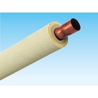 オーケー器材 オーケー器材 空調部材 被覆冷媒配管 直管(保温材20mm) 3種 4m KHCT10B7 1本