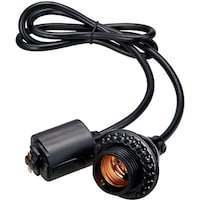 ヤザワコーポレーション YAZAWA ライティングダクトレール用ソケット&コード 黒