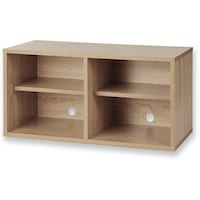 アスカ ASKA 収納ボックス 組立式 木製収納ボックス ワイド扉無し