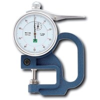 新潟精機 SK ダイヤルシクネスゲージ 測定子スチール