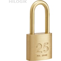 ハイロジック ハイロジック 2045D シリンダーつる長錠25mm鍵違い 3本キー付