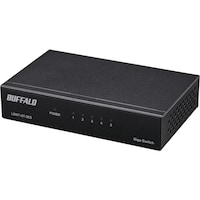 バッファロー BUFFALO Giga 5ポート スイッチングハブ 電源外付け 金属筐体 マグネット付属