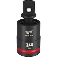 ミルウォーキーツール・ジャパン milwaukee SHOCKWAVE IMPACT DUTY 3/4インチ (19.0mm)角 ユニバーサルジョイント