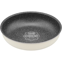 アイリスオーヤマ IRIS 537378 ダイヤモンドコートパン IHフライパン26cm アイボリー DCIT26F 1個