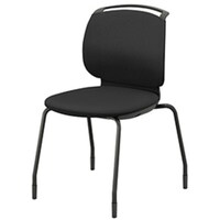 NAIKI ミーティングチェアー(肘無) E480型 ルント runto E482FKB1BKD 1脚