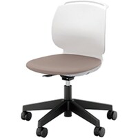 NAIKI ミーティングチェアー(肘無) E480型 ルント runto E484FH3BE 1脚