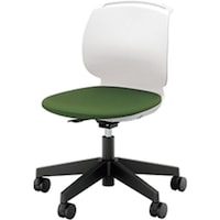 NAIKI ミーティングチェアー(肘無) E480型 ルント runto E484FH3FGR 1脚