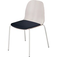 NAIKI ミーティングチェアー(肘無) E460型 リベイク libake E461FM13PMBK 1脚