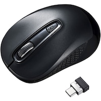 サンワサプライ SANWA ワイヤレスTypeCブルーLEDマウス MAWBLC41BK 1個