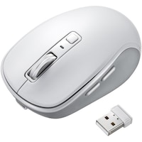 サンワサプライ SANWA 静音Bluetoothワイヤレスマウス(充電式・5ボタン) MAWBBS519W 1個