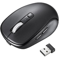 サンワサプライ SANWA 静音Bluetoothワイヤレスマウス(充電式・5ボタン) MAWBBS519BK 1個