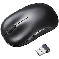 サンワサプライ SANWA ワイヤレスブルーLEDマウス MAWB312BK 1個