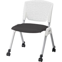 NAIKI ミーティングチェアー(肘無) E470型 E470C3BLK 1脚