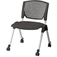 NAIKI ミーティングチェアー(肘無) E470型 E470C1BLK 1脚