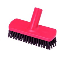 高砂 タカサゴ HPMデッキ磁性ブラシヘッド20cm 赤