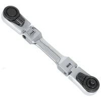 ワールドツール アストロプロダクツ AP 1/4DR&1/4HEX 72T ダブルフレックスラチェットハンドル120