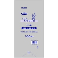 シモジマ HEIKO PPパン袋 #20 1525(9号) 006721477 1Pk(100枚)