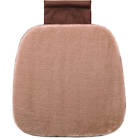 ボンフォーム BonForm クッション 吸湿発熱クッション ヒップ型 45x45cm ブラウン 57934378 1個