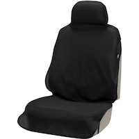 ボンフォーム BonForm シートカバー ファブリーズ フロント1枚 60x146cm ブラック