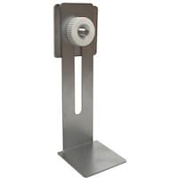 ティーエフサービス ティーエフサービス ステンレス製粘着転倒防止金具 ユニットロック L型 ゲル固定 強度約30kg 床面ー約85mmまで対応