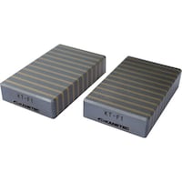 カネテック KANETEC 吸着補助具 追加工フリーチャックブロック 磁気誘導タイプ 1組2個入り KTF1 1組(2個)