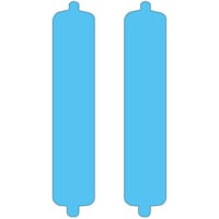 リヒトラブ LIHIT 回転表示盤スペアー 青・青 10枚