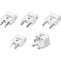 ヤザワコーポレーション YAZAWA 海外用電源プラグ 海外用電源プラグ5セット