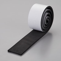 日本緑十字社 緑十字 スポンジゴム(粘着テープ付) 黒 50×1000×5mm