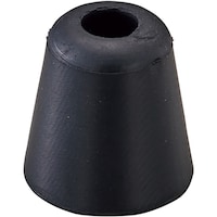 日本緑十字社 緑十字 衝突防止用ゴム 黒 45mmΦ×45mm 246171 1個