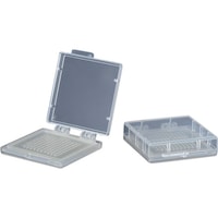 エクシール EXSEAL 精密デバイス搬送ケース ゲルベース2インチ 透明 クラウディC3 Lタイプ 10個入 GC0016025 1S(10個)