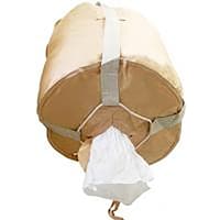 グリーンクロス グリーンクロス コンテナバッグ 丸型 容量300L 耐荷重1000kgタイプ 排出口あり 10枚セット 6300052860 1式(10枚)