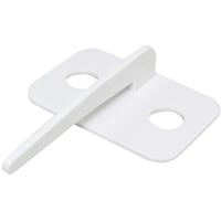 日本緑十字社 緑十字 ダンロック(ダンボール箱用) 白 80×60mm 10個組