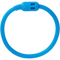 日本緑十字社 緑十字 シリコーンリング 青 全長約100mm 10個組 シリコーンゴム/ABS樹脂 SR100BL