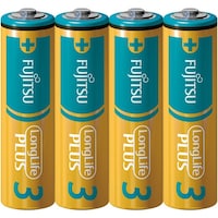 日本緑十字社 緑十字 富士通アルカリ乾電池 単3形 4本パック 353003 1組(4本)