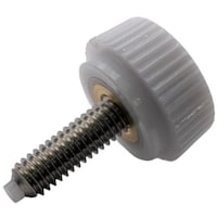 パーツ ラクテム ナイロン化粧ネジ 白 M48 樹脂パッド付