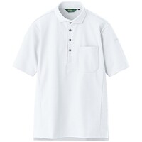 アイトス アイトス 半袖エコポロシャツ(男女兼用)AZ50013 ホワイト 4L AZ500130014L 1着