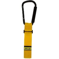 RIPTIE RIPTIE 結束バンド・ケーブルラップ ケーブルキャリアー ウェビング付き(特大カラビナ) 50.8mmX508mm 1本入 黄 JW20E1PY 1Pk(1本)